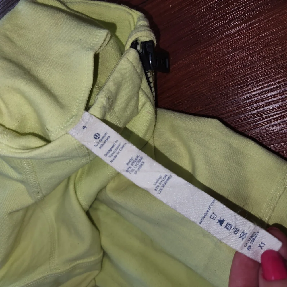 Lululemon Yellow Women's Define Jacket - Picture 2 of 11